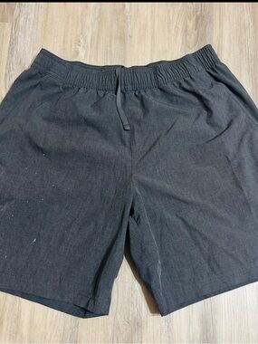 Mens Dark Grey Athletic Shorts By Layer8 Quick Dry Size Small